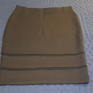 EUC BISOU BISOU PULL ON BLACK PENCIL SKIRT-SIZE LARGE
